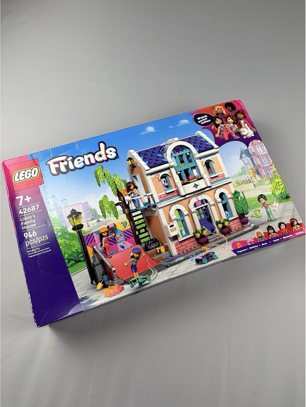 LEGO Friends 42687 Liann's Family House Building Set 946 Pcs New Sealed